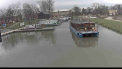 Přístav Veselí nad Moravou na Baťově kanále