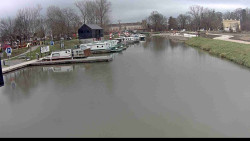 Přístav Veselí nad Moravou na Baťově kanále