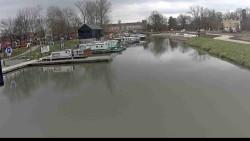 Přístav Veselí nad Moravou na Baťově kanále