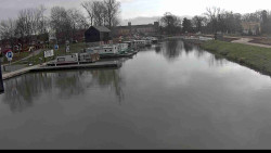 Přístav Veselí nad Moravou na Baťově kanále