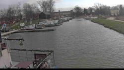 Přístav Veselí nad Moravou na Baťově kanále