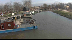 Přístav Veselí nad Moravou na Baťově kanále