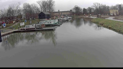 Přístav Veselí nad Moravou na Baťově kanále