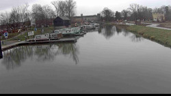 Přístav Veselí nad Moravou na Baťově kanále