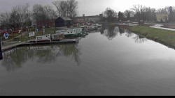 Přístav Veselí nad Moravou na Baťově kanále