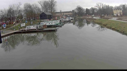 Přístav Veselí nad Moravou na Baťově kanále