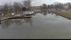 Přístav Veselí nad Moravou na Baťově kanále