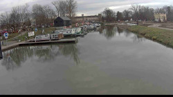 Přístav Veselí nad Moravou na Baťově kanále