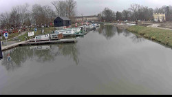 Přístav Veselí nad Moravou na Baťově kanále