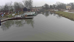 Přístav Veselí nad Moravou na Baťově kanále