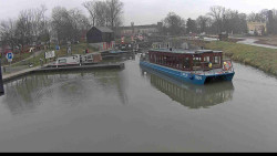 Přístav Veselí nad Moravou na Baťově kanále