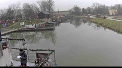 Přístav Veselí nad Moravou na Baťově kanále