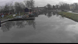 Přístav Veselí nad Moravou na Baťově kanále