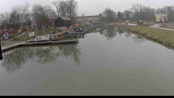 Přístav Veselí nad Moravou na Baťově kanále