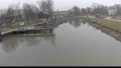 Přístav Veselí nad Moravou na Baťově kanále