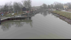 Přístav Veselí nad Moravou na Baťově kanále