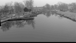 Přístav Veselí nad Moravou na Baťově kanále