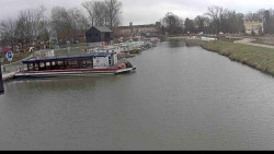 Přístav Veselí nad Moravou na Baťově kanále