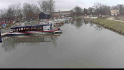 Přístav Veselí nad Moravou na Baťově kanále