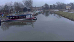 Přístav Veselí nad Moravou na Baťově kanále