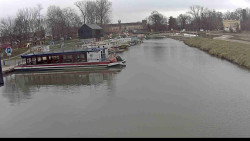 Přístav Veselí nad Moravou na Baťově kanále