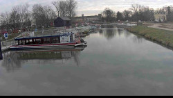 Přístav Veselí nad Moravou na Baťově kanále