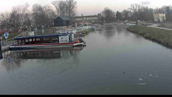 Přístav Veselí nad Moravou na Baťově kanále