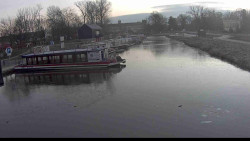 Přístav Veselí nad Moravou na Baťově kanále