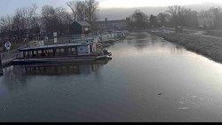 Přístav Veselí nad Moravou na Baťově kanále