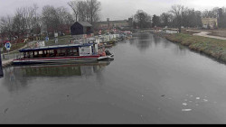 Přístav Veselí nad Moravou na Baťově kanále