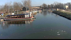 Přístav Veselí nad Moravou na Baťově kanále