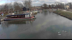 Přístav Veselí nad Moravou na Baťově kanále