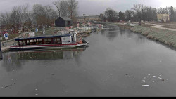 Přístav Veselí nad Moravou na Baťově kanále