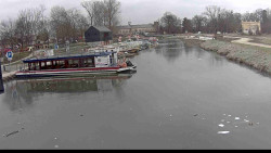 Přístav Veselí nad Moravou na Baťově kanále