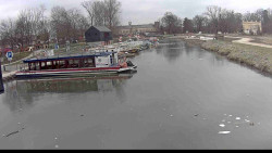 Přístav Veselí nad Moravou na Baťově kanále