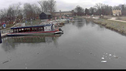 Přístav Veselí nad Moravou na Baťově kanále