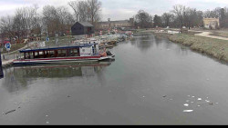 Přístav Veselí nad Moravou na Baťově kanále