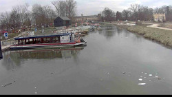 Přístav Veselí nad Moravou na Baťově kanále