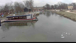 Přístav Veselí nad Moravou na Baťově kanále