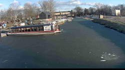 Přístav Veselí nad Moravou na Baťově kanále