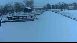 Přístav Veselí nad Moravou na Baťově kanále