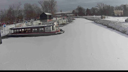 Přístav Veselí nad Moravou na Baťově kanále