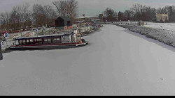 Přístav Veselí nad Moravou na Baťově kanále