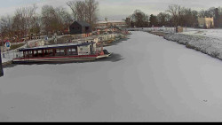 Přístav Veselí nad Moravou na Baťově kanále