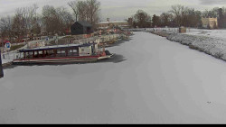 Přístav Veselí nad Moravou na Baťově kanále