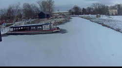 Přístav Veselí nad Moravou na Baťově kanále