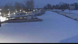 Přístav Veselí nad Moravou na Baťově kanále