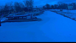 Přístav Veselí nad Moravou na Baťově kanále