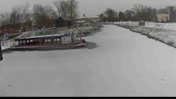 Přístav Veselí nad Moravou na Baťově kanále