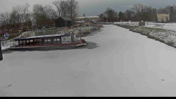 Přístav Veselí nad Moravou na Baťově kanále